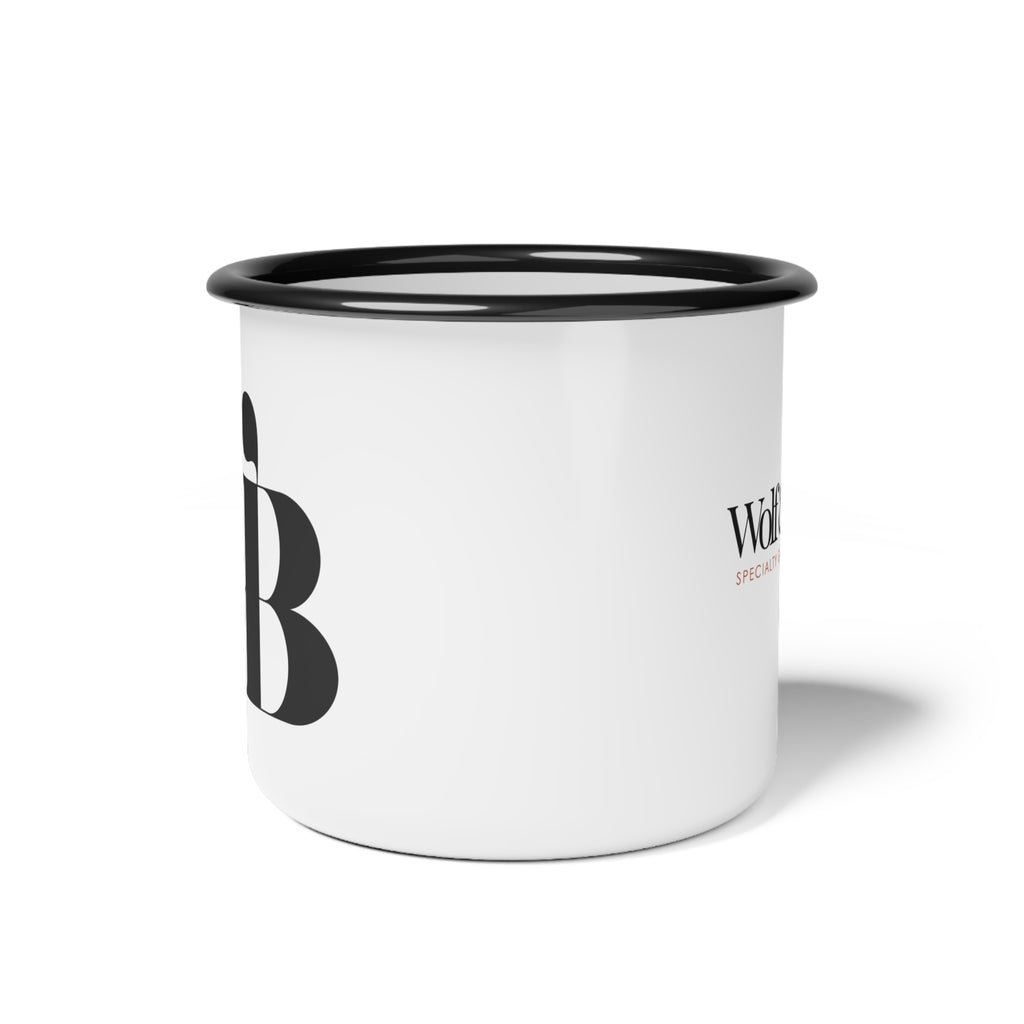 Monogram Enamel Mug
