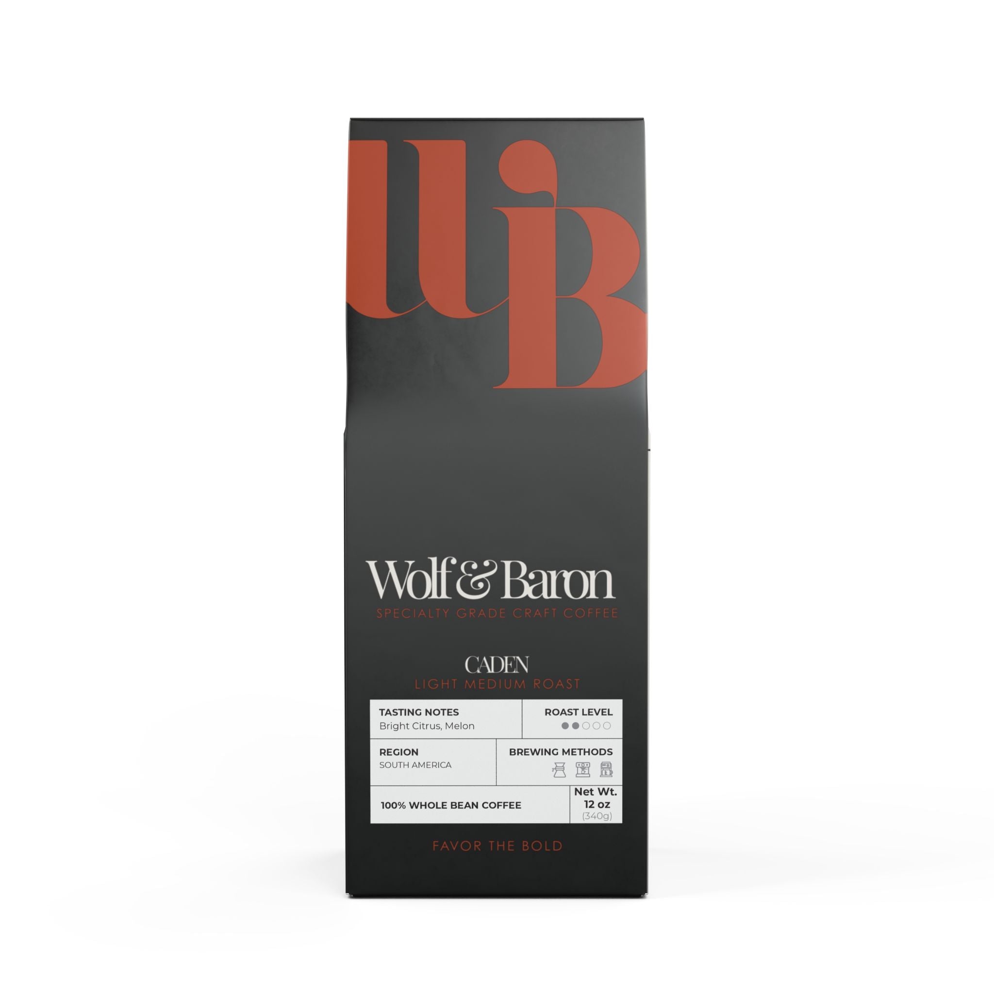 Caden Whole Bean Light-Medium Roast