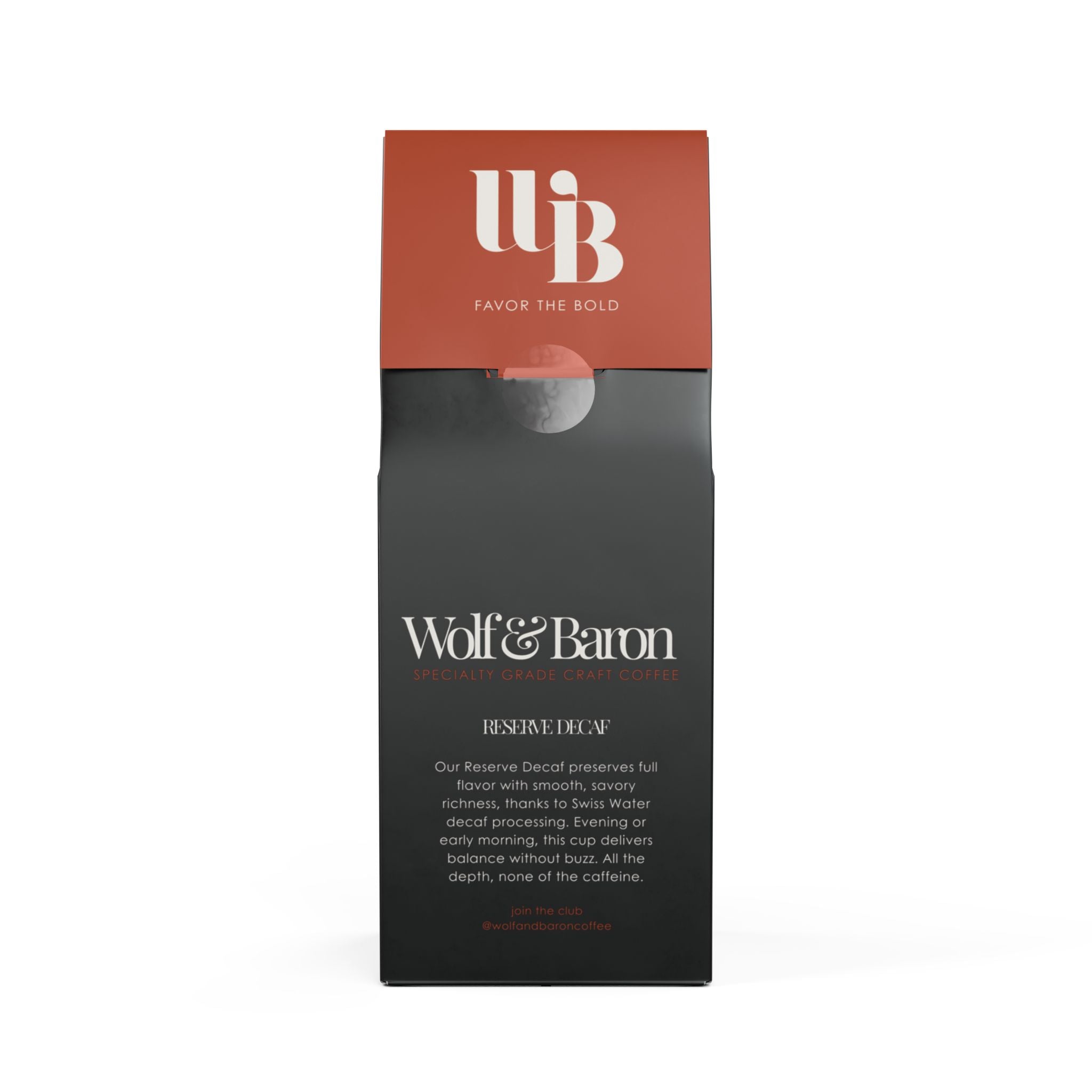 Reserve Decaf Whole Bean Medium Roast