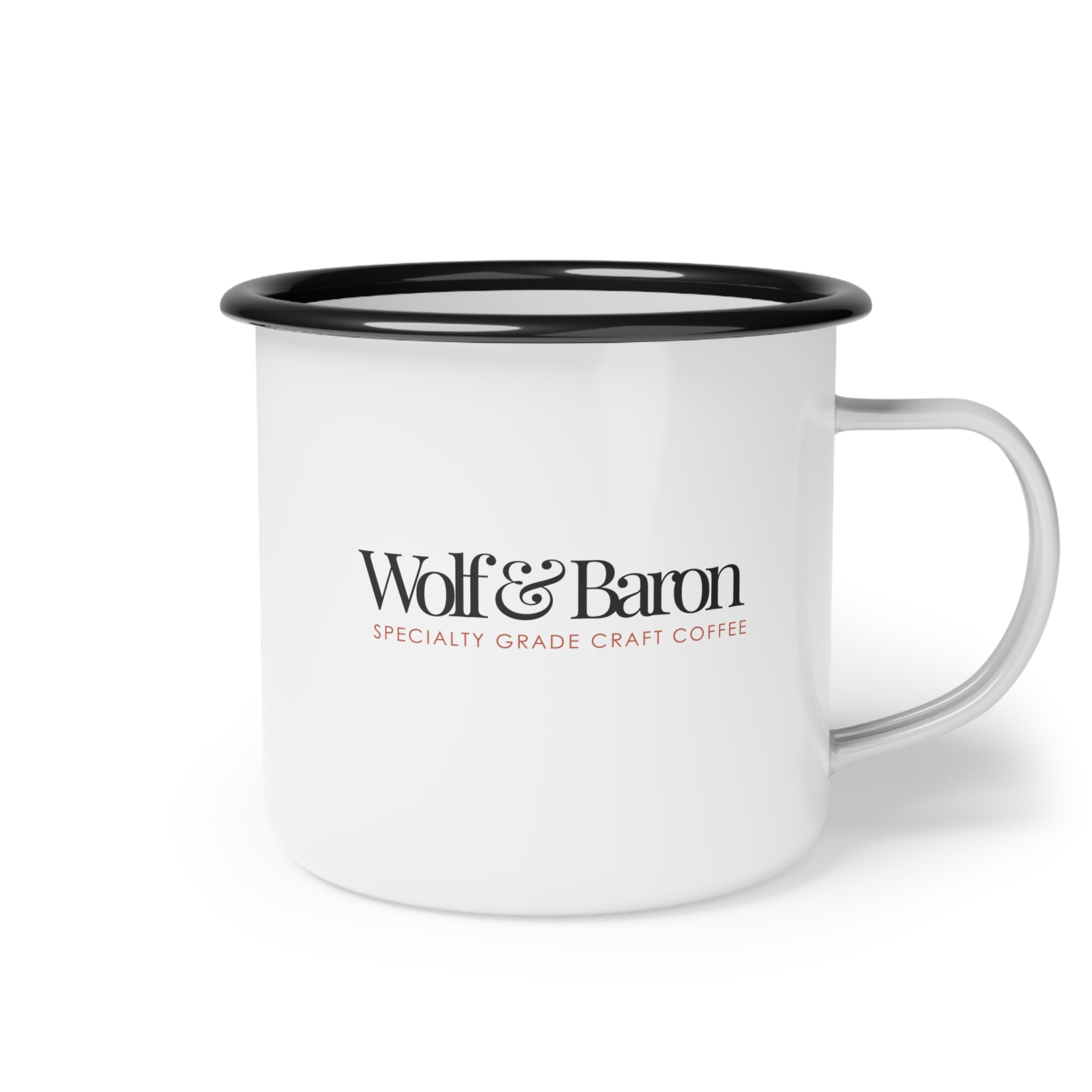 Monogram Enamel Mug